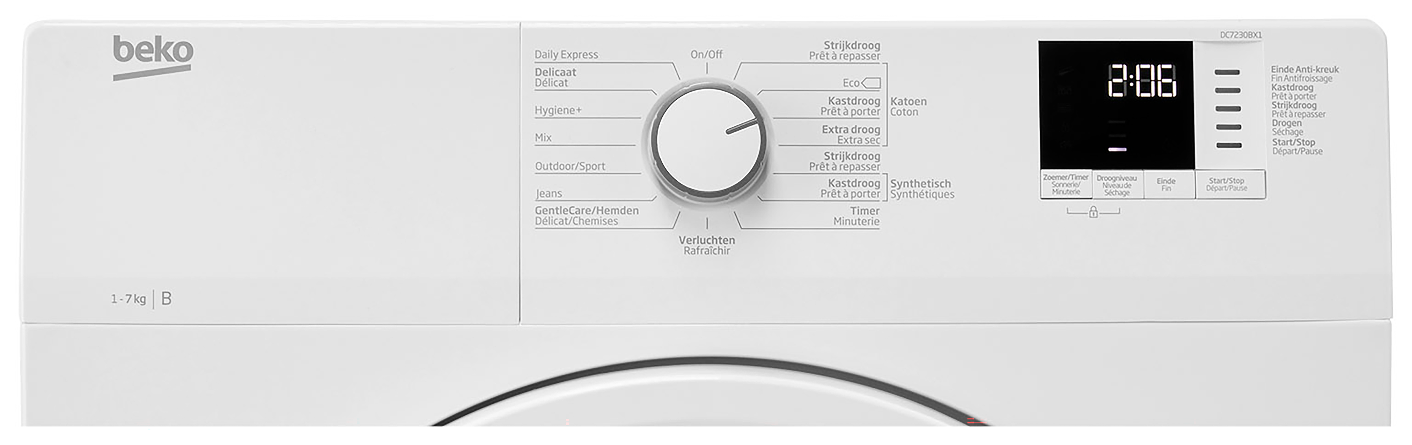 BEKO DC7230BX1 Condensdroger