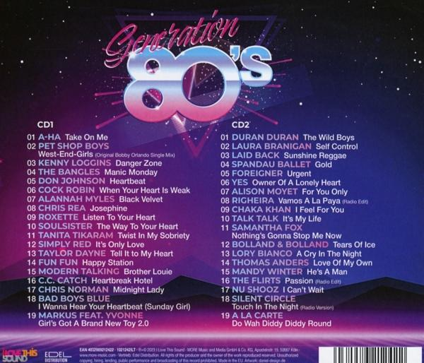 Markus - Generation 80s-The Greatest Hits Of The Decade  - (CD)