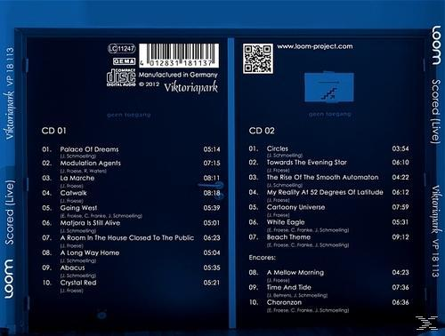 Loom - Scored (live 2011)  - (CD)