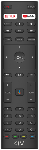 KIVI 43U740NB 4K UHD Google Android Smart LED TV, 108 cm