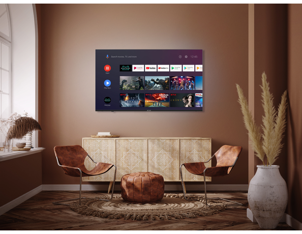 KIVI 43U740NB 4K UHD Google Android Smart LED TV, 108 cm