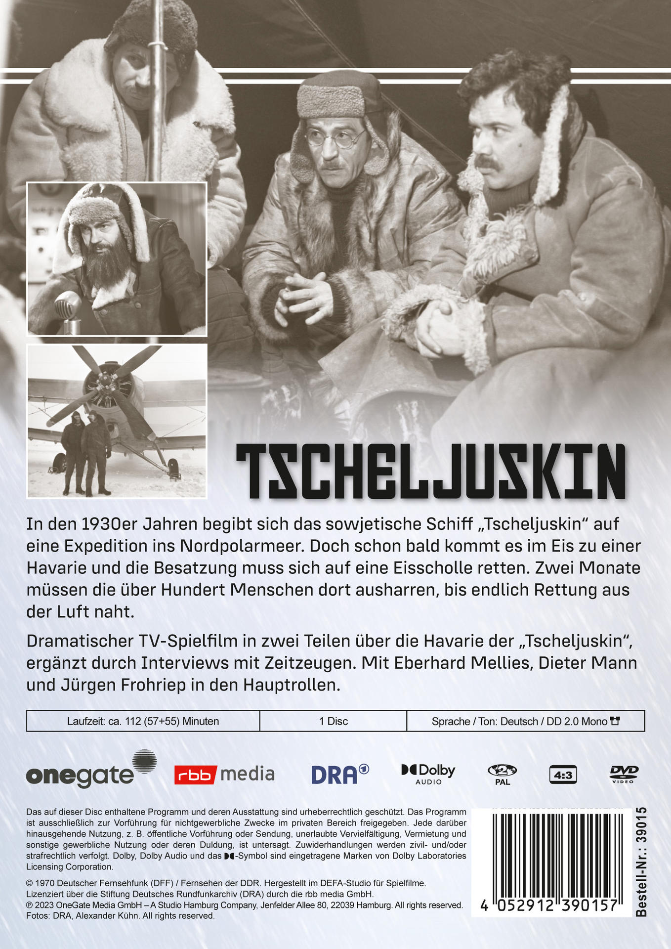 DVD Tscheljuskin