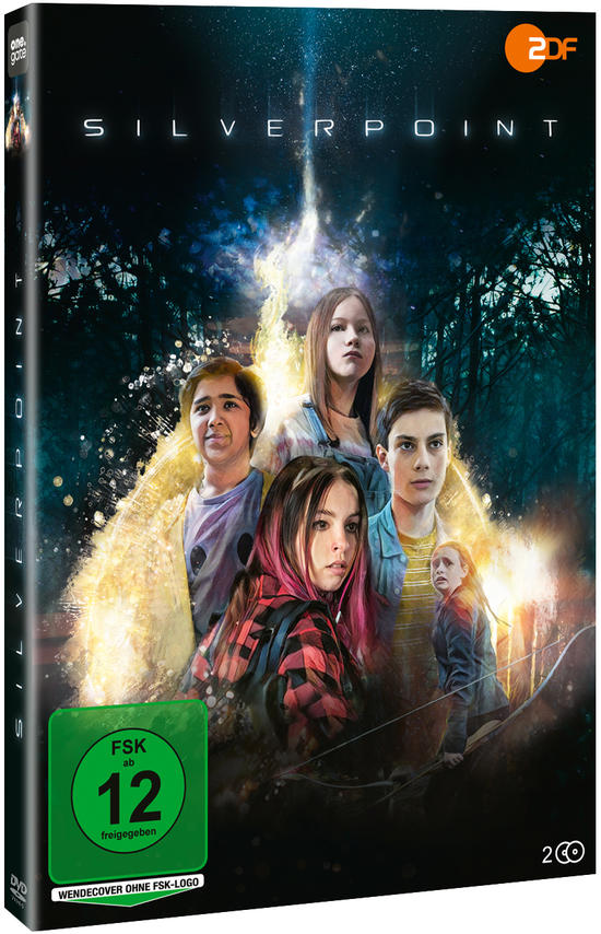 DVD-Hülle mit Filmplakat auf dem Cover, das fünf junge Leute zeigt.