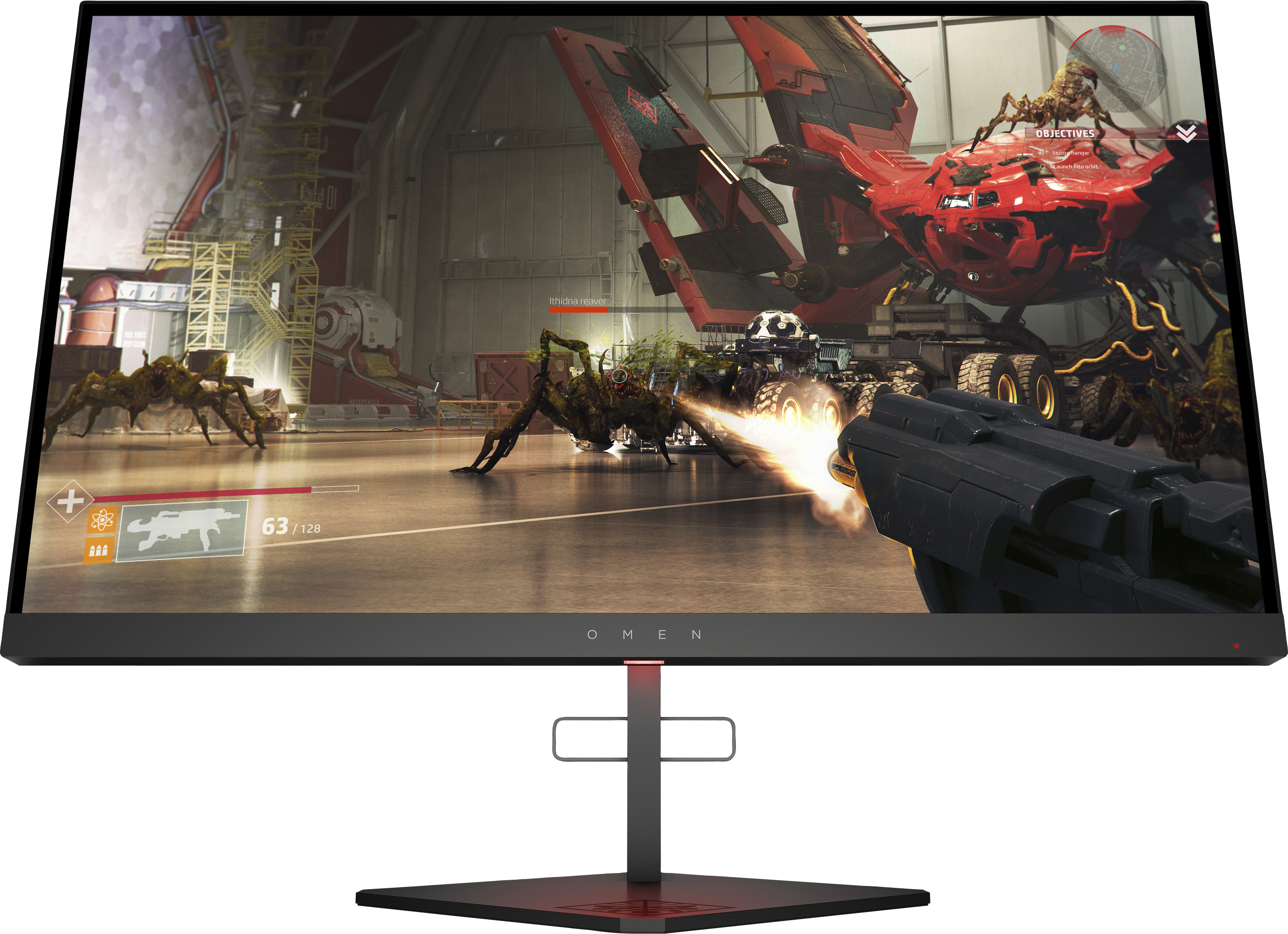 HP Gaming Monitor Omen X 25f, 24.5 Zoll, schwarz - Ausstellungsstück