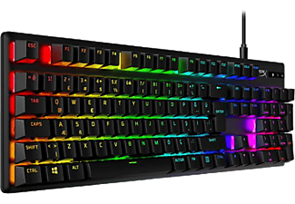 HYPERX Alloy Origins RGB PBT Mekanik Kablolu Oyuncu Klavyesi (TR Layout) Siyah 639N3AA#AB8