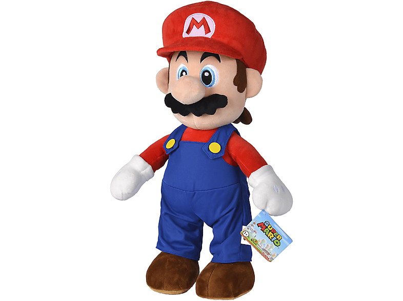 JOOJEE Nintendo Super Mario Plüsch Mario, 50 cm Plüschfigur