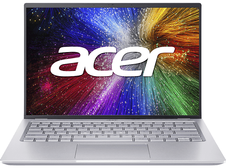 ACER Swift 3 (SF314-71-56CR) mit Grau OLED, 8 Tastaturbeleuchtung, Xe, 512 Prozessor, 14 Notebook i5 Intel Zoll RAM, Iris® Intel® EVO, Display, GB mit SSD, GB Core™