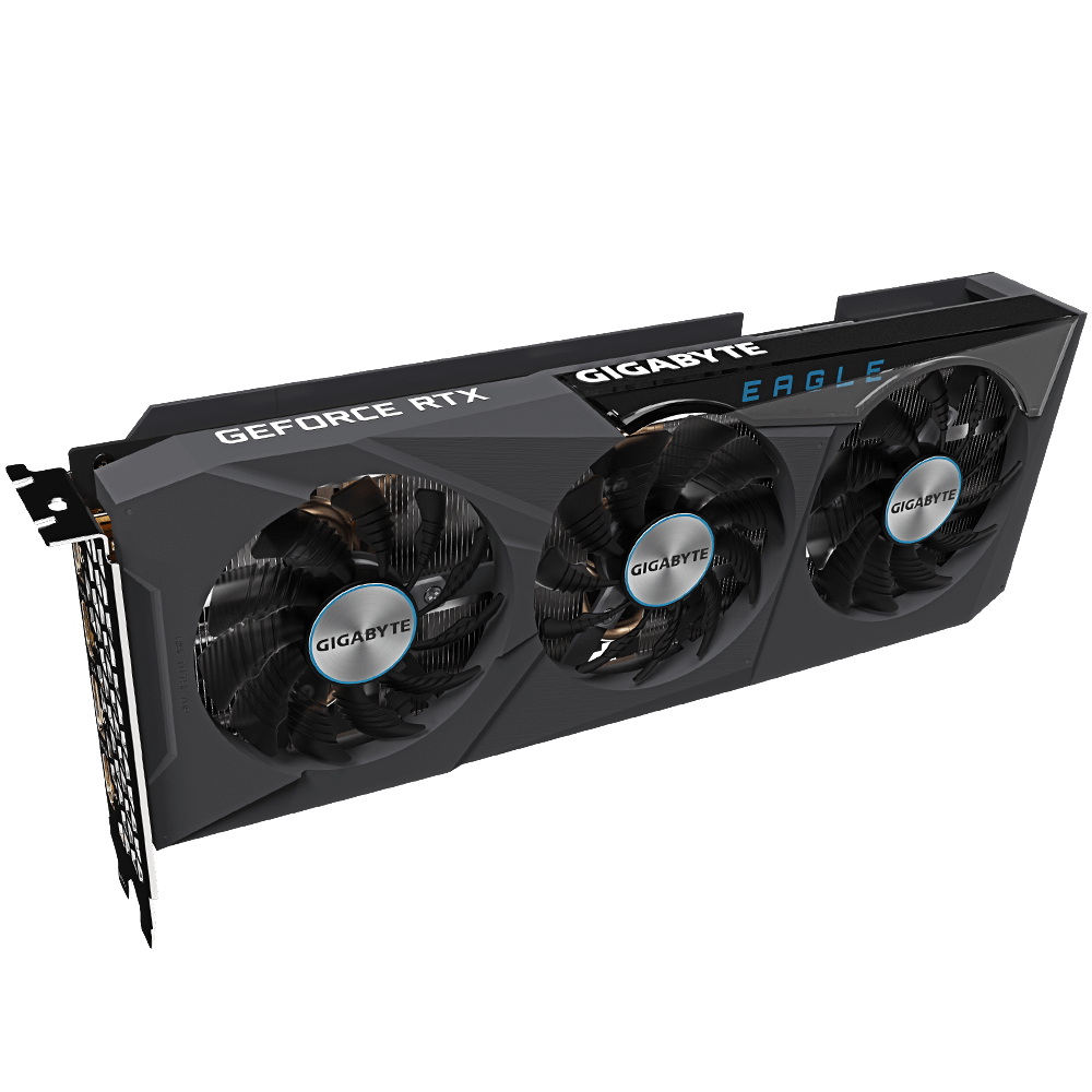 GIGABYTE GeForce RTX 3060 Ti EAGLE OC (GV-N306TXEAGLE OC-8GD) (NVIDIA, Grafikkarte)