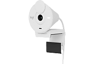 LOGITECH Webcam Brio 300, Full-HD 1080p, 1x Digitalzoom, USB-C, RightLight 2 LED, Offwhite
