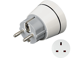 enchufe Hama 00223452, V, 3 clavijas, Blanco