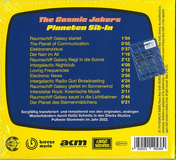 The Cosmic Jokers - Planeten Sit-In  - (CD)