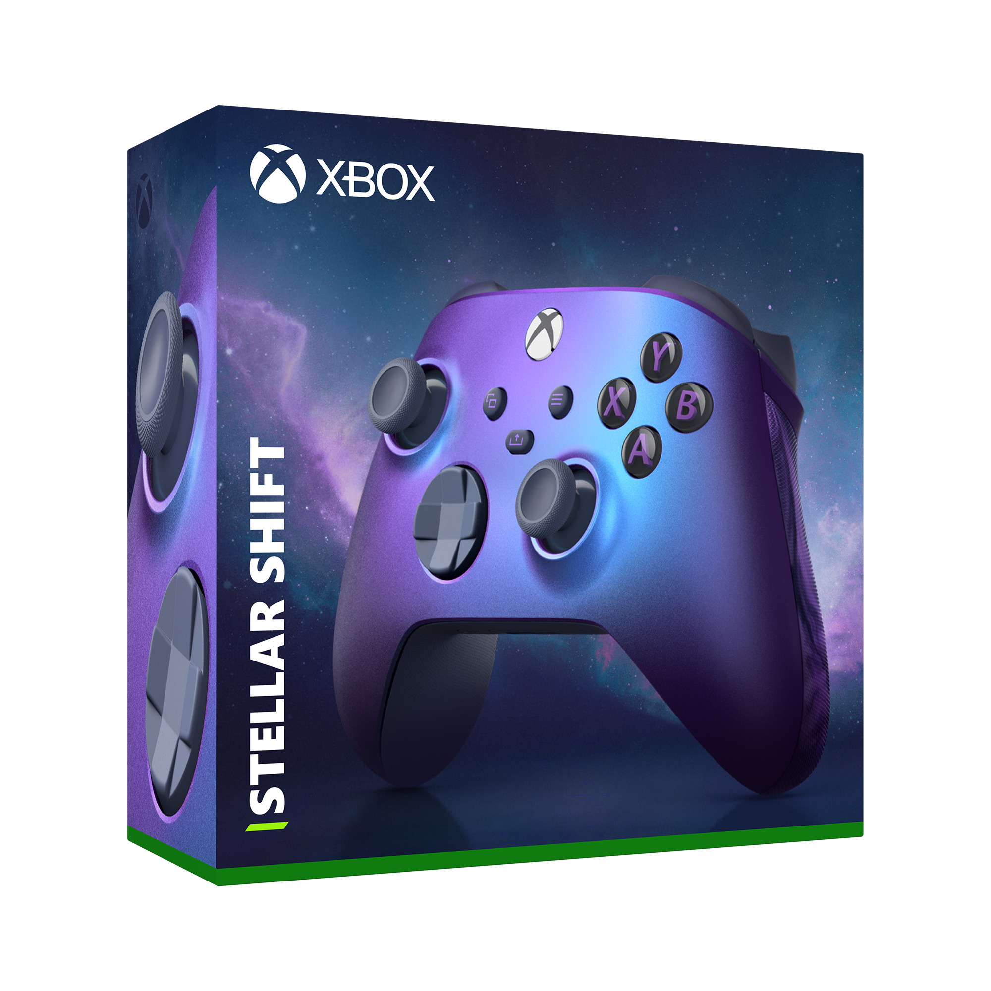 MICROSOFT Xbox Wireless Controller Stellar Shift für Xbox One, Android, iOS, Xbox Series S, Xbox Series X