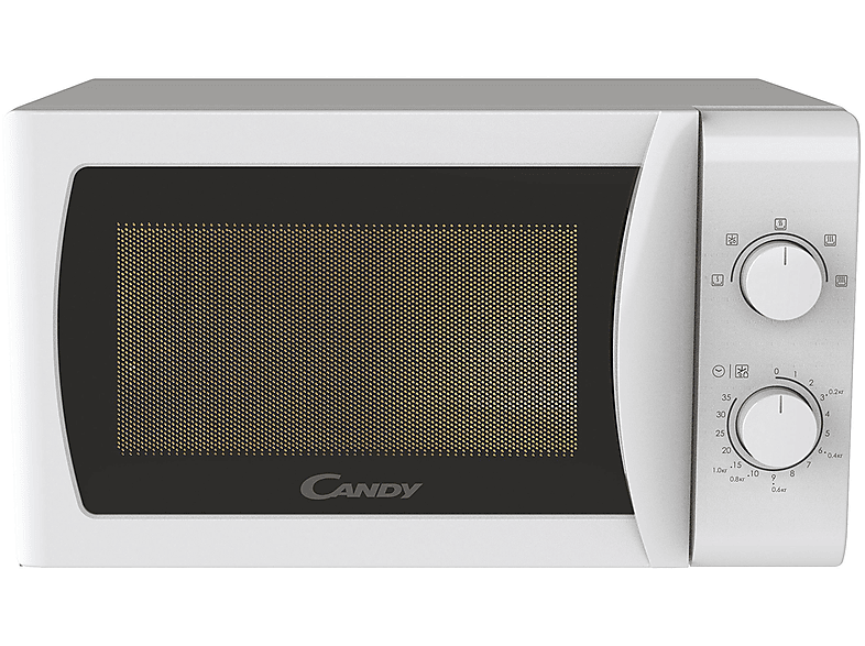 Candy Cmw20Smw Microonde, potenza microonde 700 W, capacità 20 l, 5 livelli di