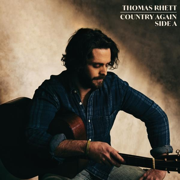 Album borító: Thomas Rhett gitárral. Cím: Country Again A oldal.