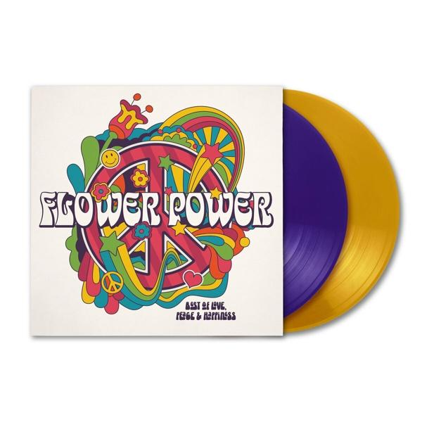 (Vinyl) - Happiness Flower And VARIOUS - Power-Best Love,Peace Of