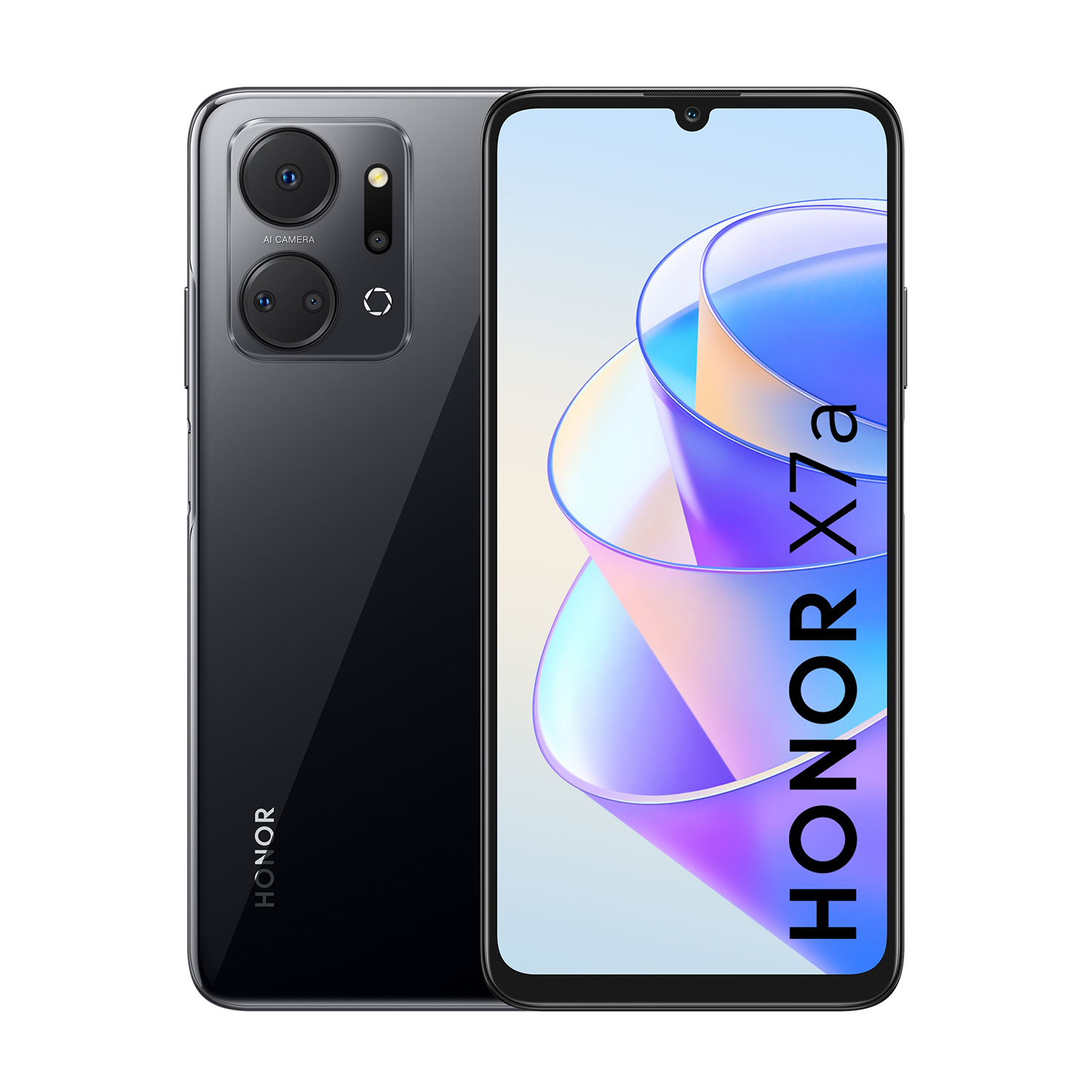Honor X7A, 128 GB, Black