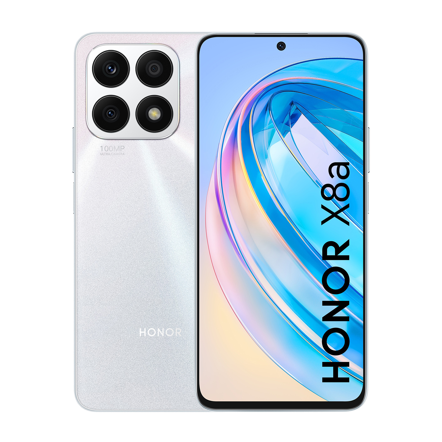 Honor X8A, 128 GB, Silver