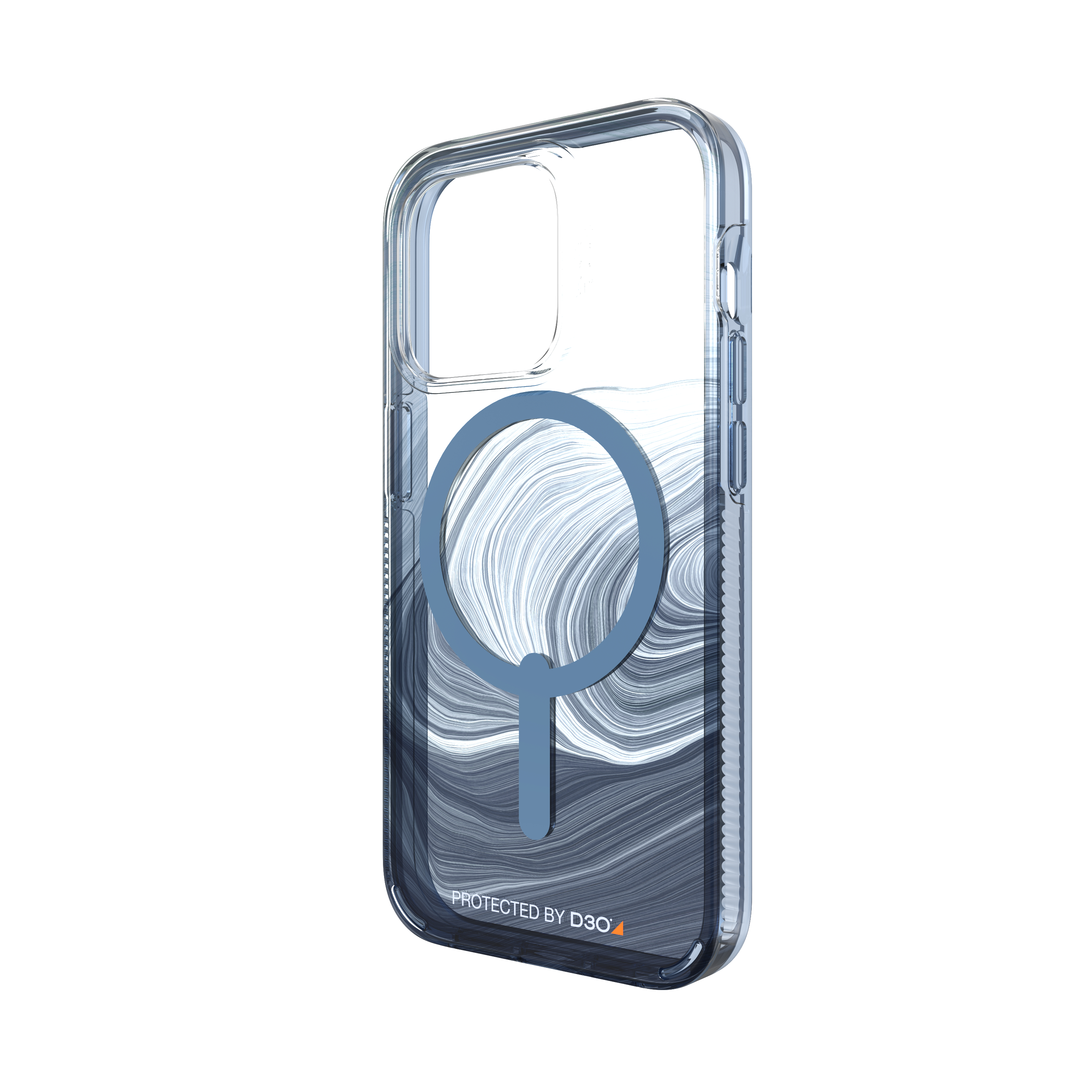 GEAR4 Milan Snap, Backcover, Apple, iPhone 14 Pro, Blue Swirl