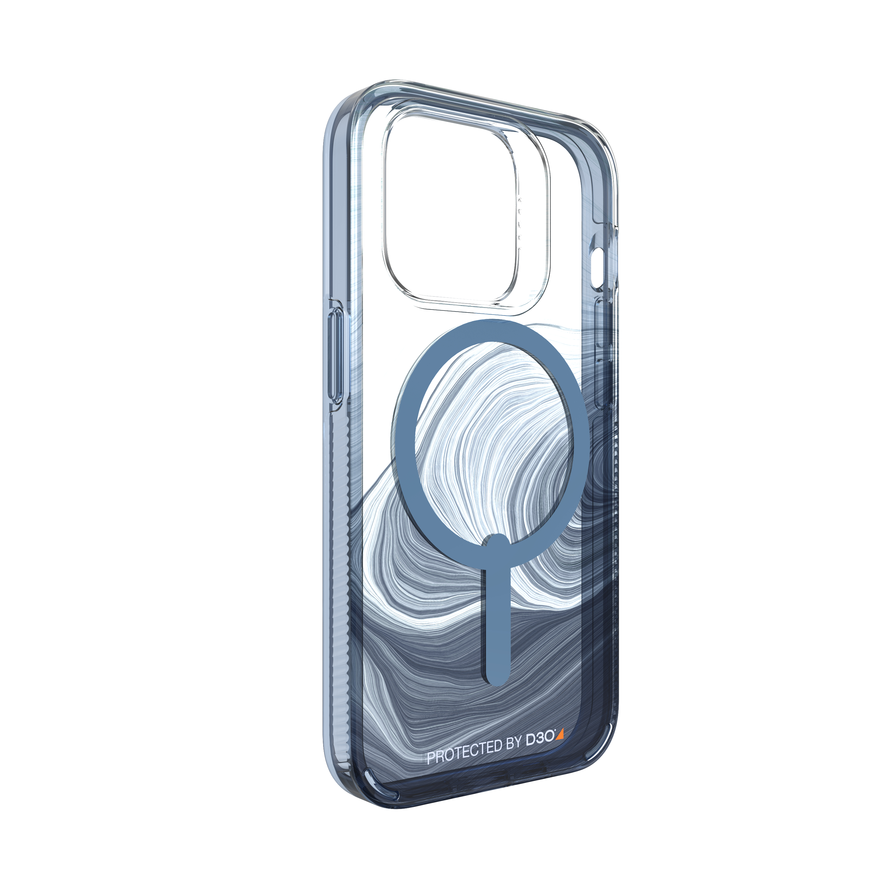 GEAR4 Milan Snap, Backcover, Apple, iPhone 14 Pro, Blue Swirl