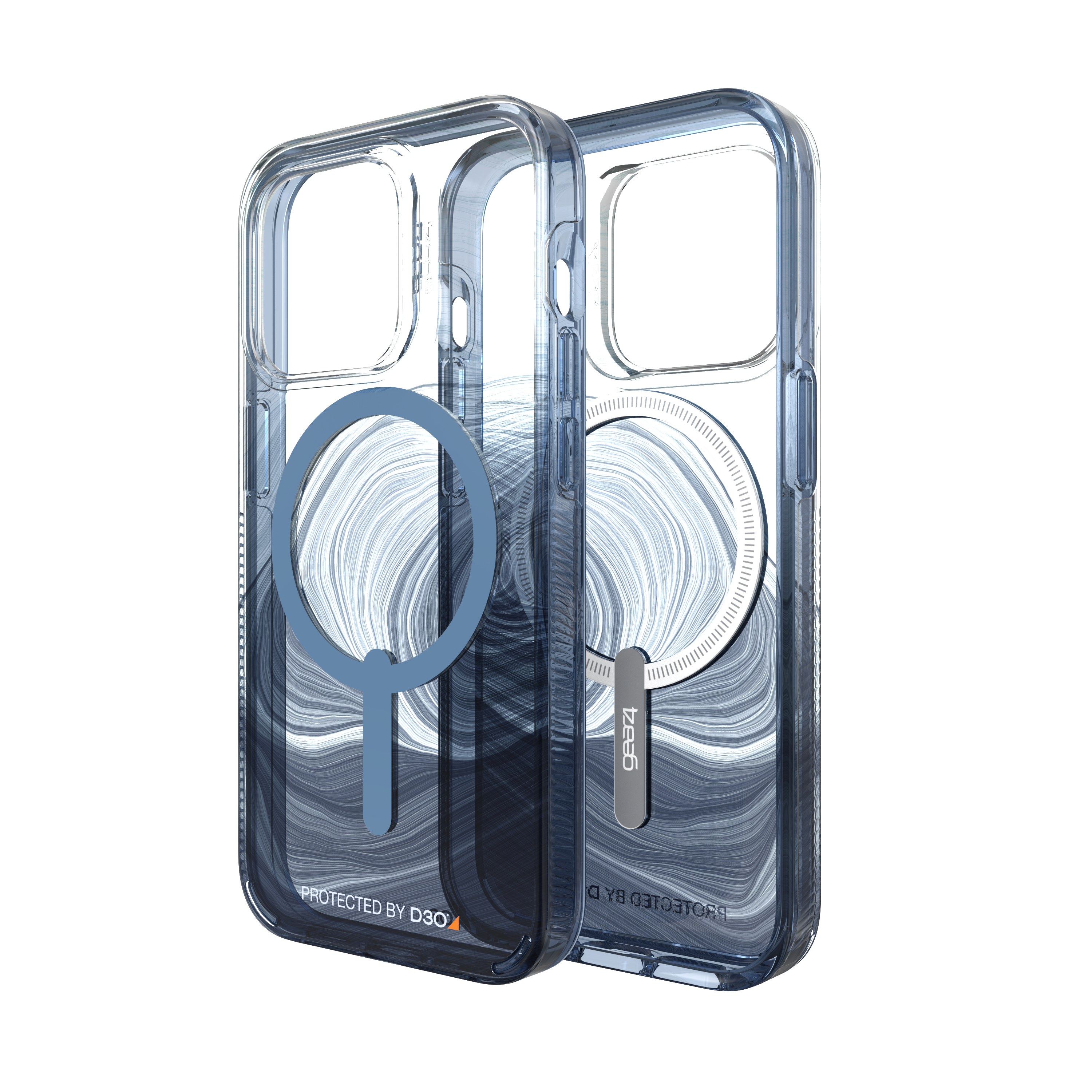GEAR4 Milan Snap, Backcover, Apple, iPhone 14 Pro, Blue Swirl
