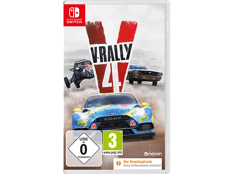 V-Rally 4 (Code in a Box) - Nintendo Switch [Download Code]; Videogame