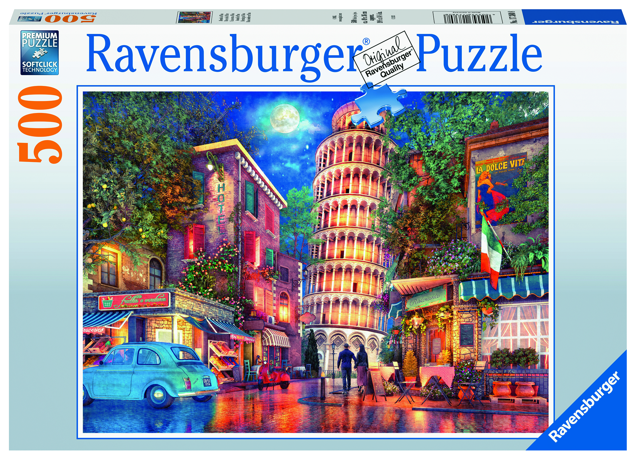 Abends Puzzle Pisa Mehrfarbig in RAVENSBURGER