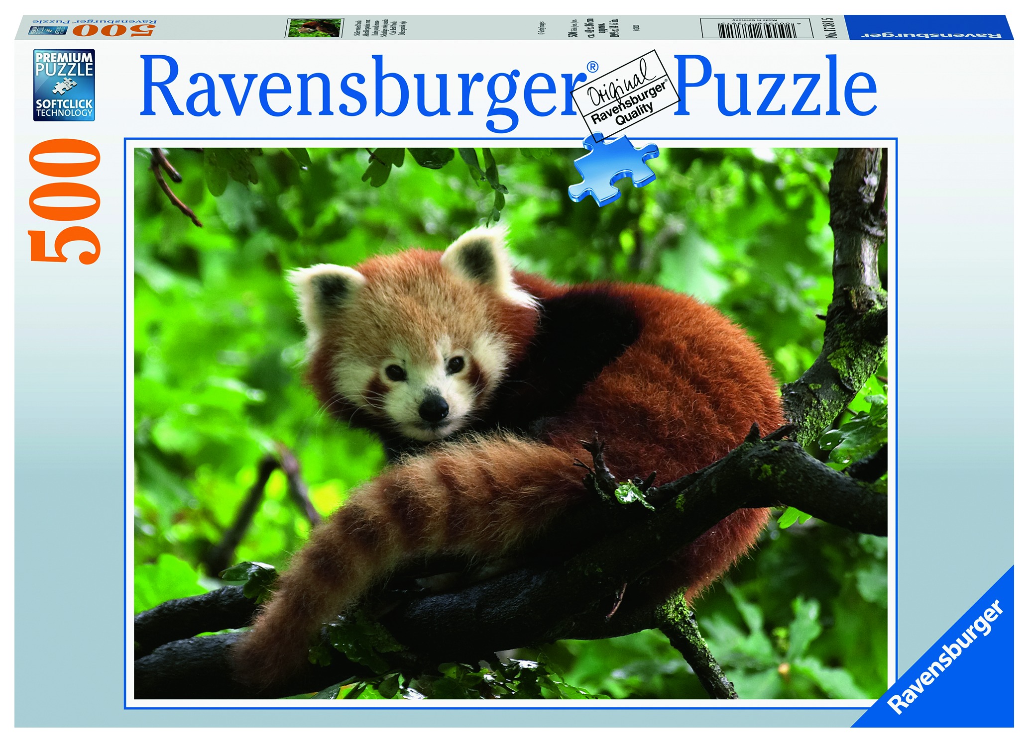 Süßer Mehrfarbig roter Puzzle Panda RAVENSBURGER