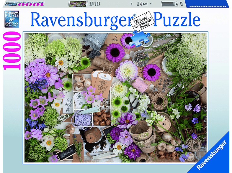 Prachtvolle Puzzle Blumenliebe RAVENSBURGER Mehrfarbig