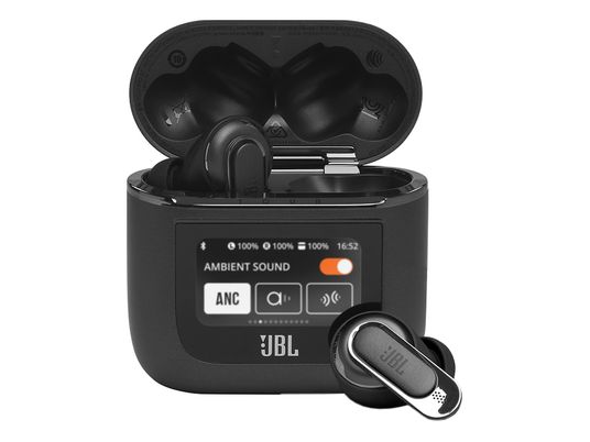 JBL Tour Pro 2 - True Wireless Kopfhörer (In-ear, Schwarz)
