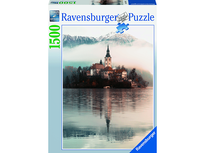 Puzzle RAVENSBURGER Bled, Slowenien Mehrfarbig Die Insel der Wünsche,