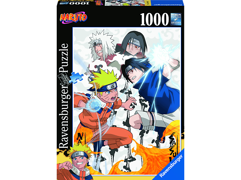 Puzzle vs. Naruto Sasuke Mehrfarbig RAVENSBURGER
