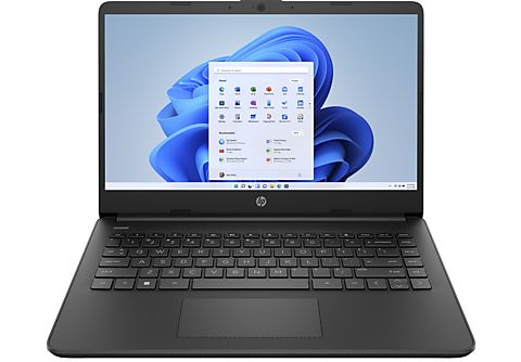 HP Notebook 14s-dq2809ng Laptop, Intel i3-1125G4, 8GB RAM, 256GB SSD, 14 Zoll WXGA, Win11 S-Modus, Jet Black