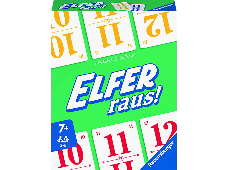 RAVENSBURGER Elfer raus! Kartenspiel Mehrfarbig
