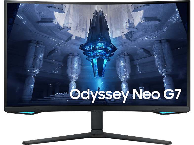 SAMSUNG Odyssey Neo G7 S32BG750NPXEN 32'' Ívelt 4k 165 Hz 16:9 G-Sync/FreeSync VA LED Gamer Monitor