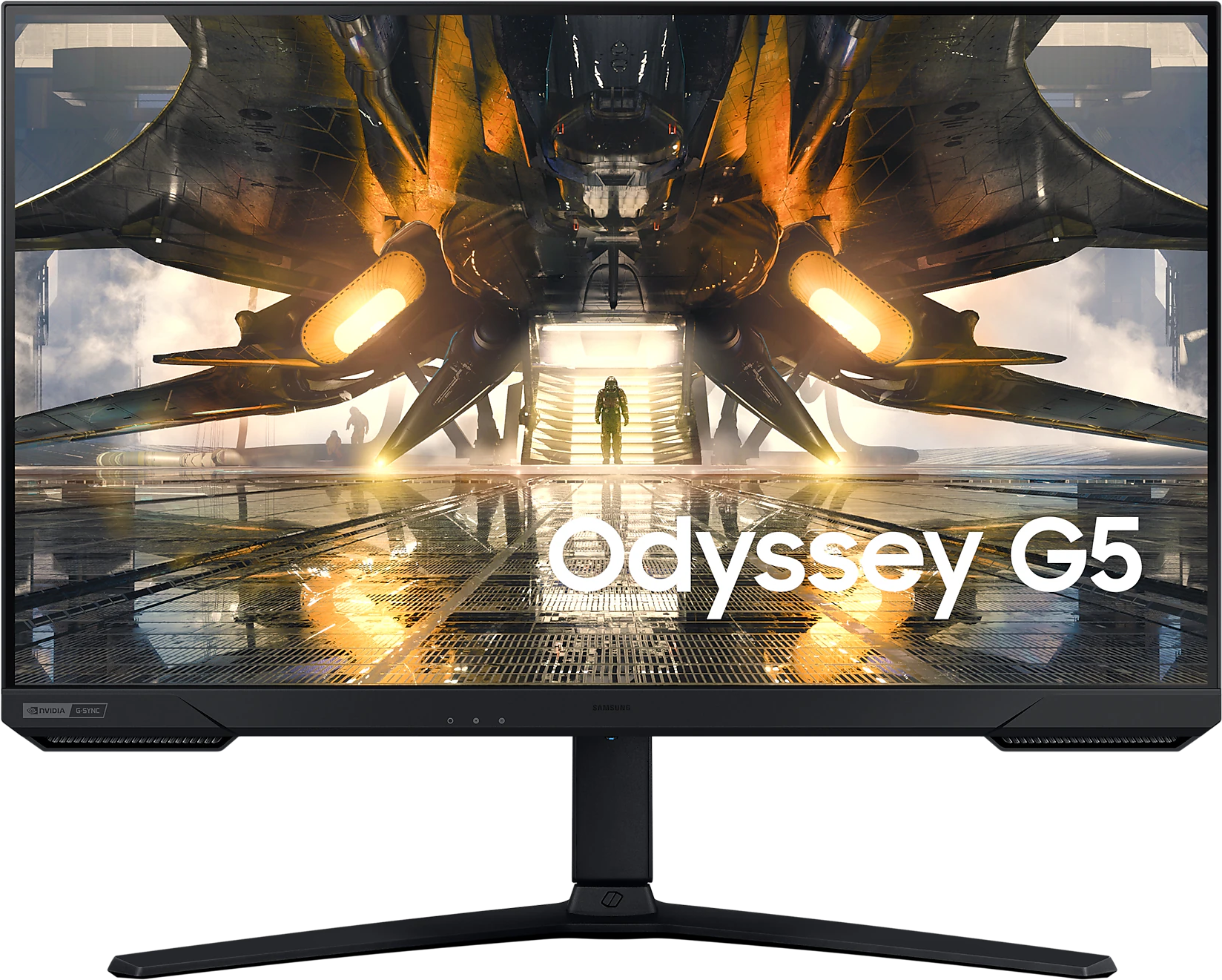 SAMSUNG Odyssey G5 S32AG500PPXEN 32'' Sík QHD 165 Hz 16:9 G-Sync/FreeSync IPS LED Gamer Monitor