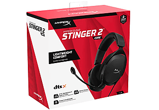 HYPERX Stinger 2 Core Oyuncu Kulak Üstü Kulaklık Siyah 683L9AA_2