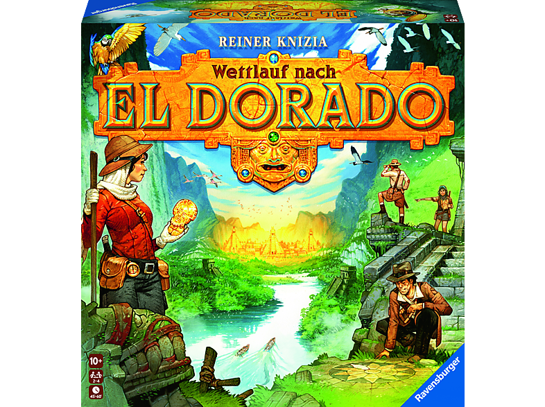 RAVENSBURGER Wettlauf nach El Dorado'23 Familienspiel Mehrfarbig