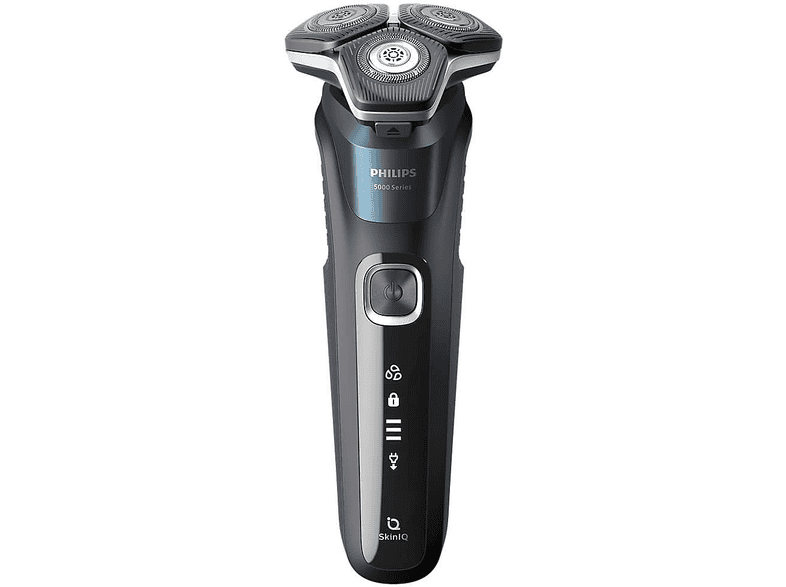 Philips S5889/11 Series 5000 Elektrischer Herrenrasierer (Akkubetrieb, Schwarz, Wet & Dry) — Foto 2 von 3