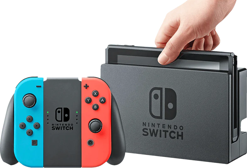 NINTENDO Switch Spielekonsole, Neon Rot/Neon Blau | MediaMarkt