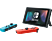 Switch - Console de jeu - Rouge fluo/Bleu fluo