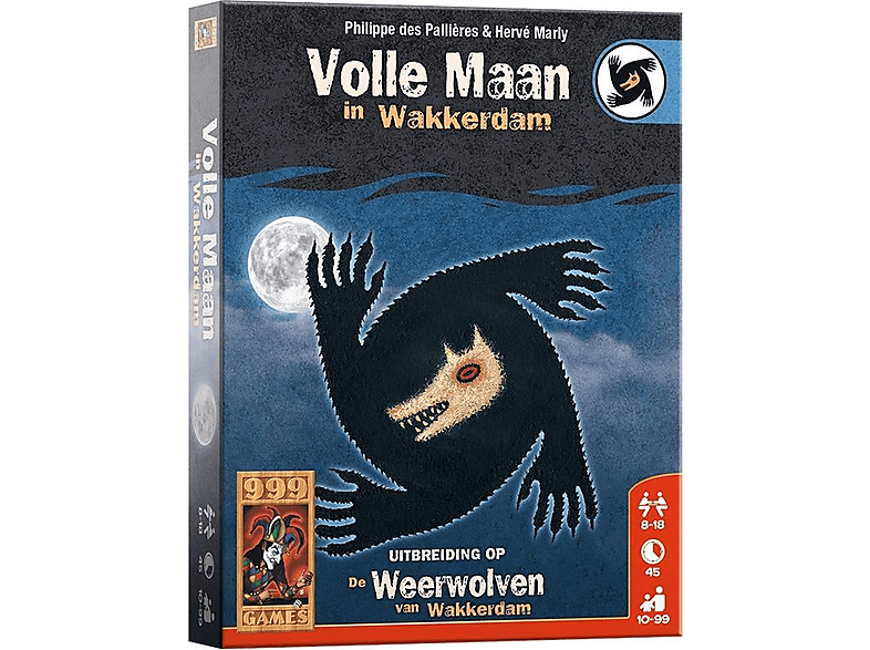 ASMODEE The Werewolves of Wakkerdam - gioco di carte - Un gioco emozionante per grandi gruppi - 10+ - 1-18 giocatori - versione olandese