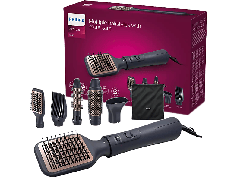 PHILIPS BHA530/00 Airstyler 5000 Series Elektrische Haarbürste MediaMarkt