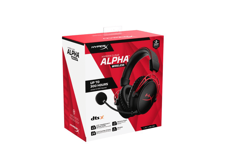 HYPERX Cloud Alpha Wireless Oyuncu Kulak st Kulakl k Siyah