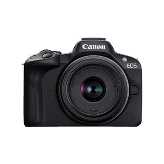 CANON EOS R50 Kit Spiegellose Systemkameras mit Objektiv 18-45 mm, 7,5 cm Display, WLAN