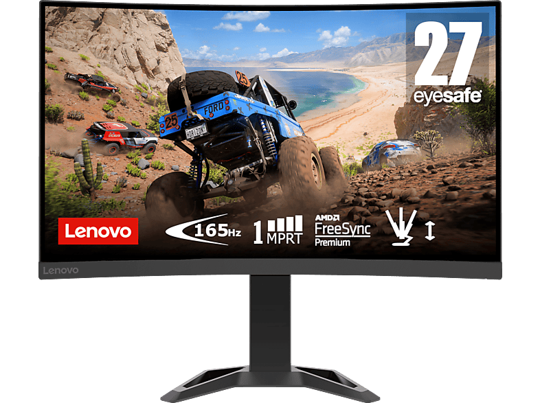 LENOVO G27c-30 27 Zoll Full-HD Curved Gaming-Monitor ms