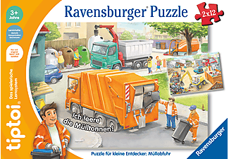 TIPTOI 00172 Puzzle für kleine Entdecker Müllabfuhr Puzzle Mehrfarbig