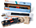 VOGELS TVM 3215B Comfort Tilt - Support mural pour télé (19 " à 43 "), Noir/orange
