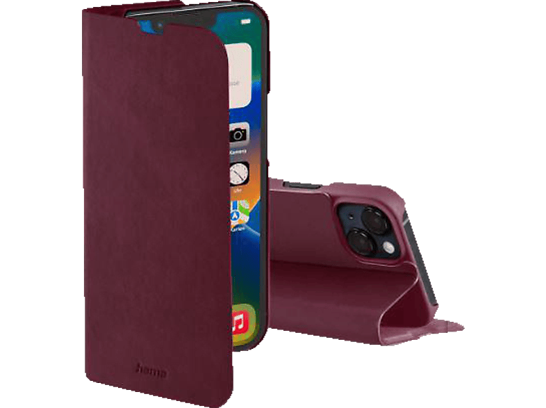 HAMA Guard Pro, Bookcover, Apple, iPhone 14, Bordeaux MediaMarkt