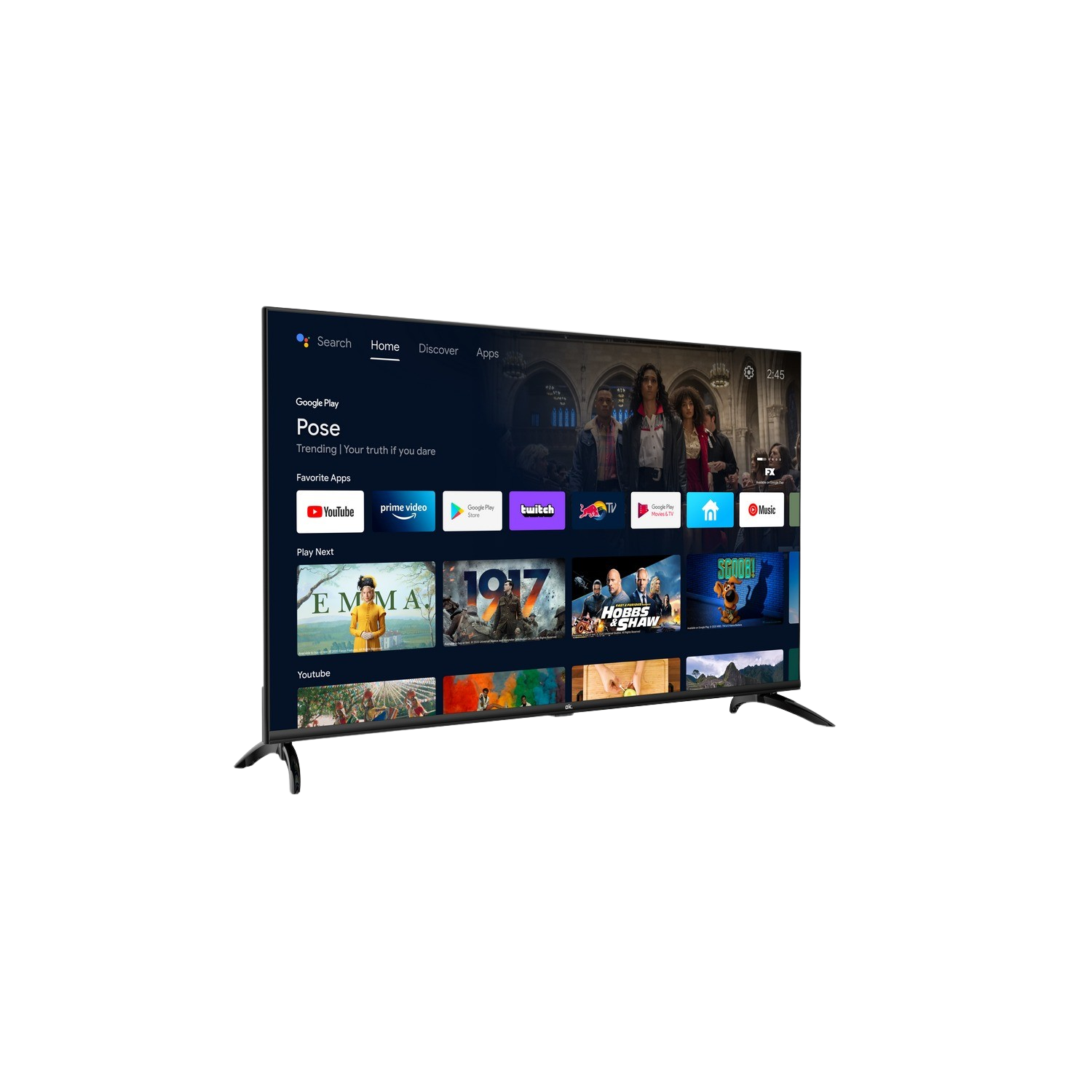 OK. OTV 43AU-5023C - Ultra HD 4K - Led-tv - 43 inch - 2022