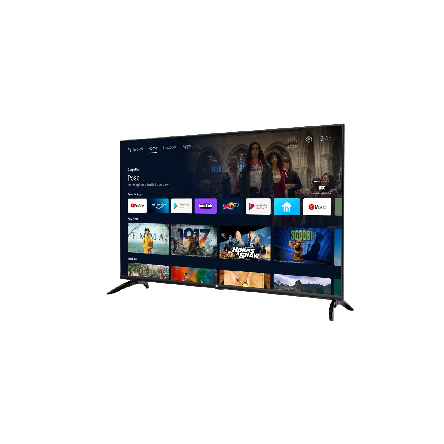OK. OTV 43AU-5023C - Ultra HD 4K - Led-tv - 43 inch - 2022
